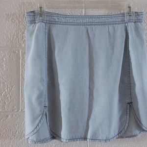 BDG Urban Outfitters Scalloped Denim Skirt